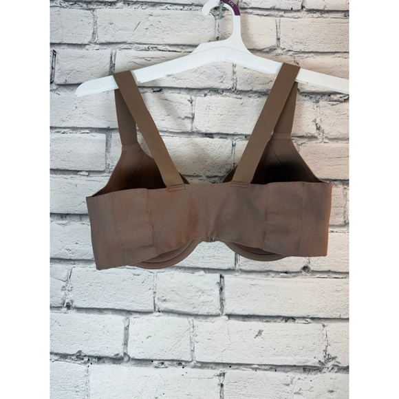 SPANX Bra size 38B Bra-Llelujah! Spanx Smooth Front-Closure Bra 38B Cafe NWOT - Picture 3 of 6